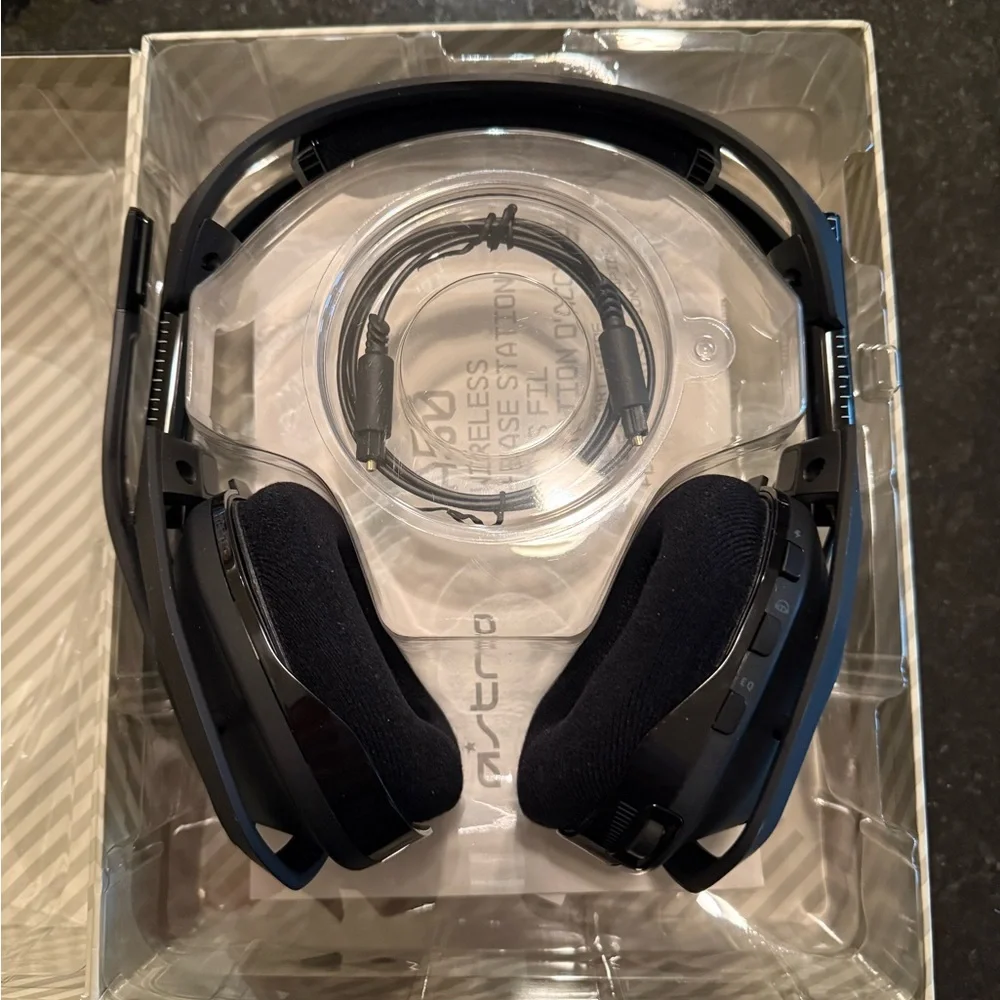 Logitech Black Wireless Multi-Platform Gaming Headset with Dock